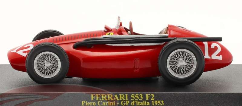 Ferrari 553 F2 #12 Piero Carini 1953 1/43 IXO/Altaya NEWinBlister #6145 instant wheels