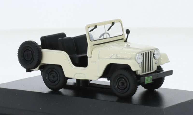 IKA Jeep 1956 (GDR/DDR) white 1/43 IXO NEWinBlister #6146 instant wheels