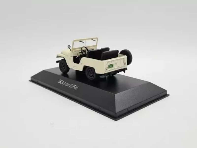IKA Jeep 1956 (GDR/DDR) white 1/43 IXO NEWinBlister #6146 instant wheels