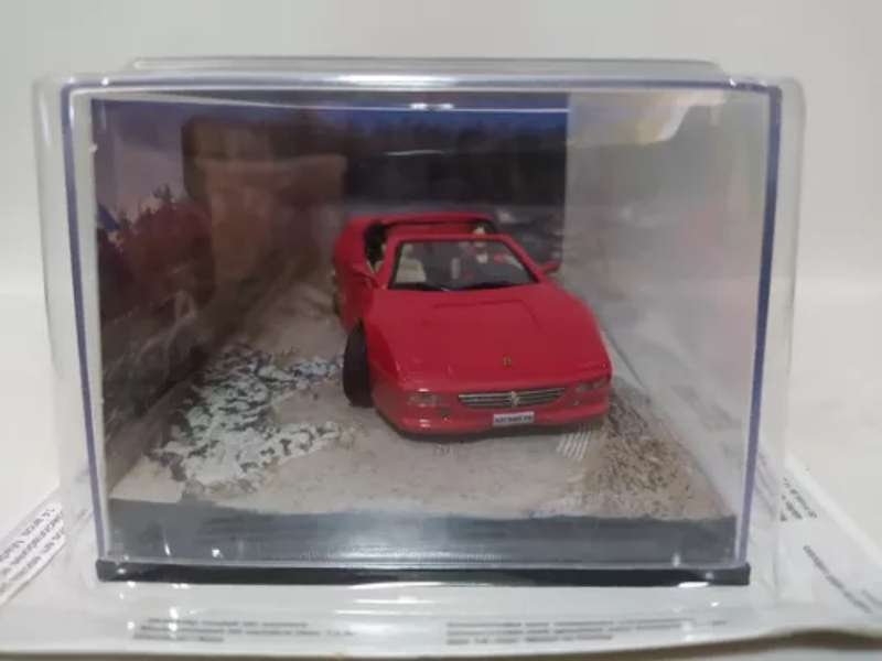 Ferrari F355 GTS James Bond Goldeneye red 1/43 IXO NEW+boxed #6147 instant wheels