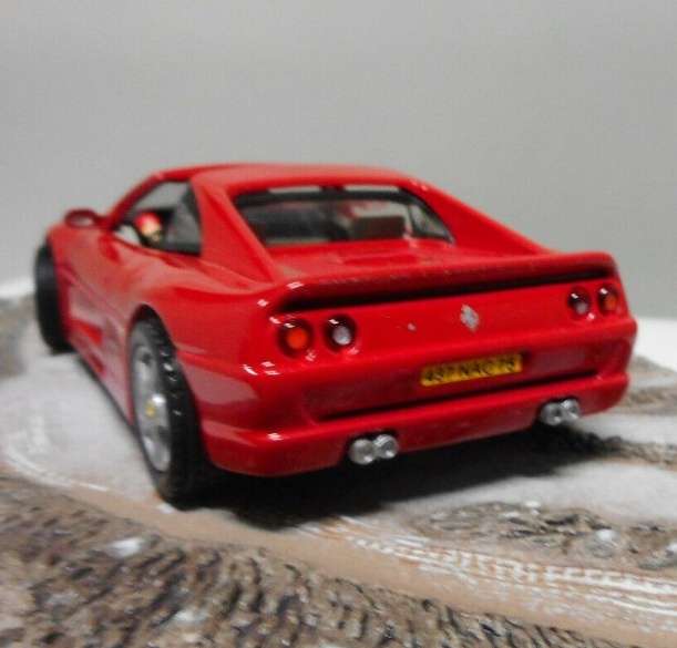 Ferrari F355 GTS James Bond Goldeneye red 1/43 IXO NEW+boxed #6147 instant wheels