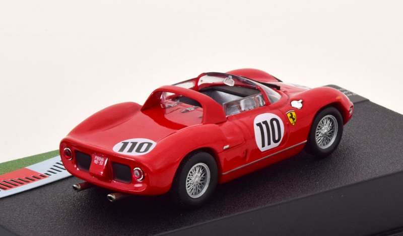 Ferrari 250 P #110 1000km NurburgRing 1963 Surtees 1/43 IXO NEW+boxed #6149 instant wheels