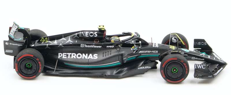 Mercedes AMG W14 F1 #44 L.Hamilton 2023 1/43 Bburago NEW+boxed #6150 instant wheels