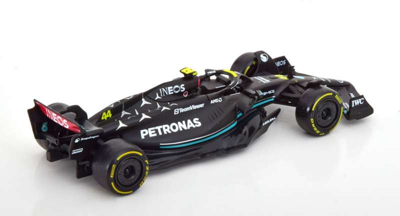Mercedes AMG W14 F1 #44 L.Hamilton 2023 1/43 Bburago NEW+boxed #6150 instant wheels