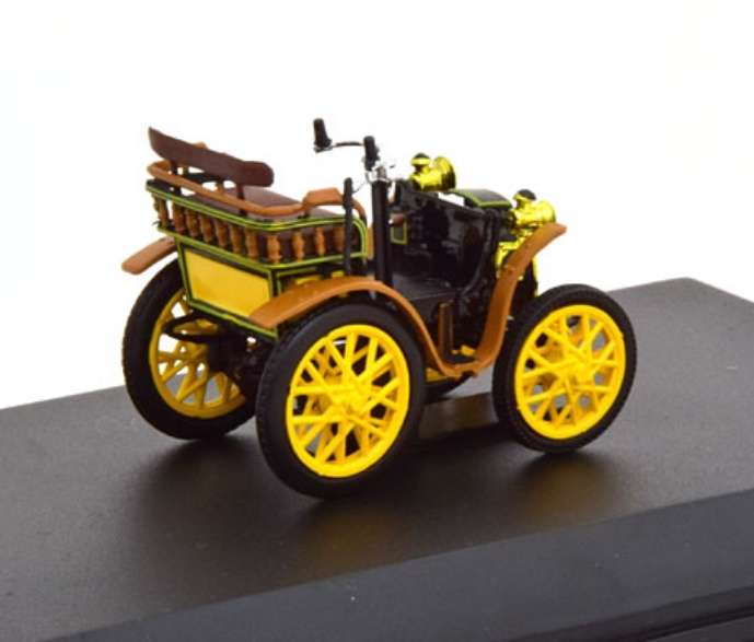 Renault Type A 1898 brown/yellow 1/43 Norev NEW+boxed #6151 instant wheels