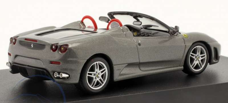 Ferrari F430 Spider 2005 grey-metallic 1/43 IXO/Altaya #6156 instant wheels