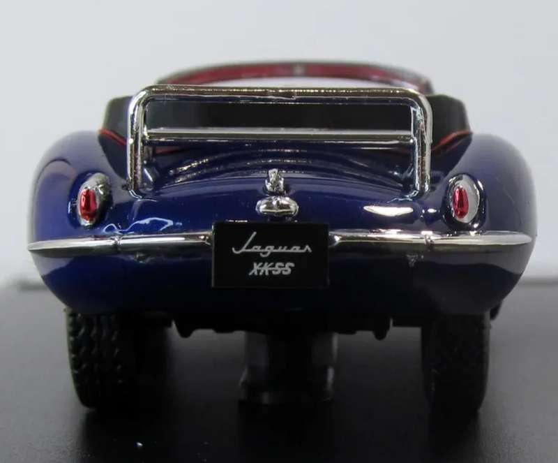 Jaguar XK SS covertible 1957 blue metallic 1/43 IXO/PremiumX NEW+boxed #6157 instant wheels