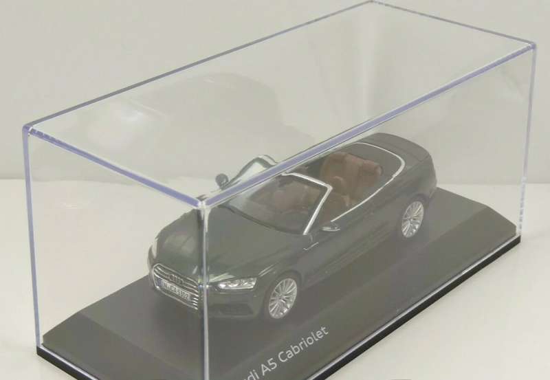 Audi A5 Cabriolet 2017 Gotland Green 1/43 Spark/Audi Cllctn NEW+boxed #6158 instant wheels