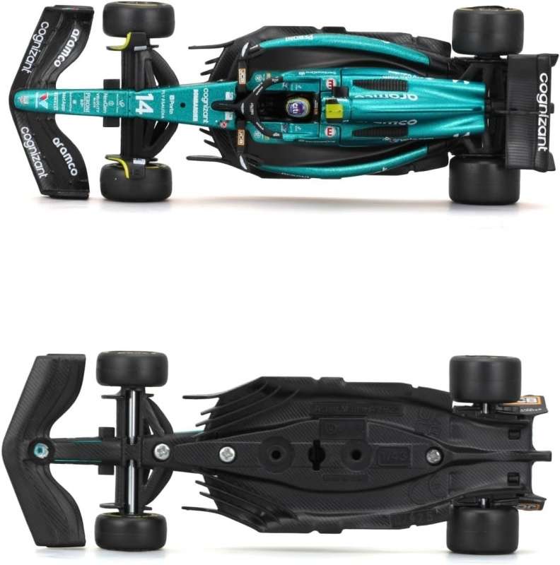 Aston Martin AMR23 #14 F1 2023 1/43 Bburago NEW+boxed #6169 instant wheels
