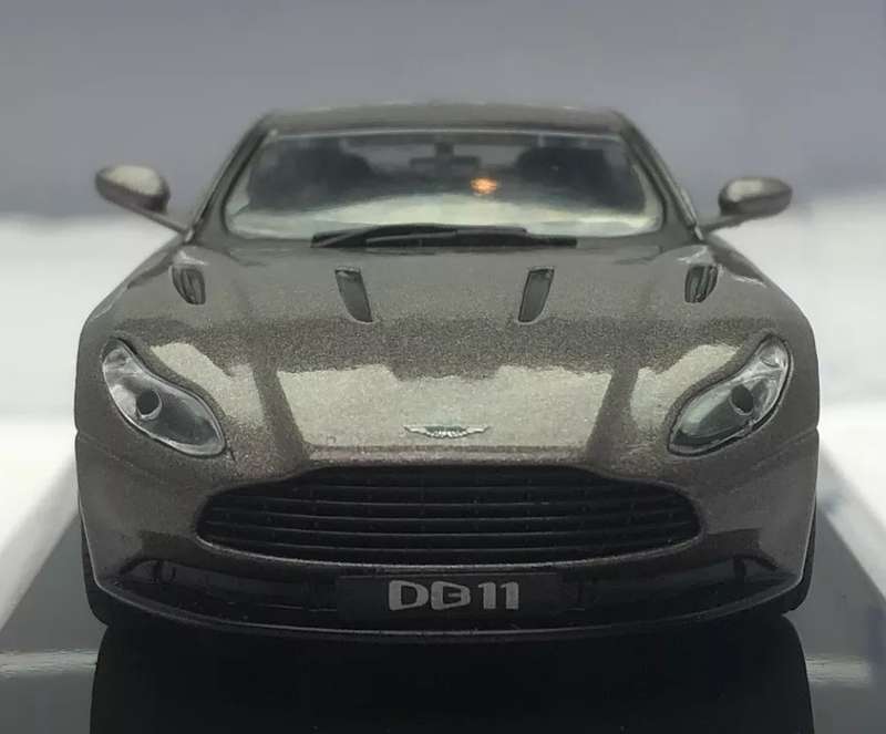 Aston Martin DB11 grey metallic 2016 1/43 IXO/Altaya NEW+boxed #6160 instant wheels