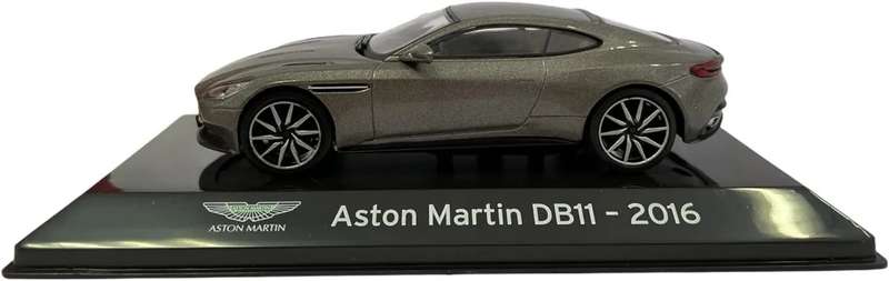 Aston Martin DB11 grey metallic 2016 1/43 IXO/Altaya NEW+boxed #6160 instant wheels