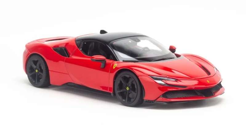 Ferrari SF90 Stradale 2019 red 1/43 Bburgao NEW+boxed #6162 instant wheels
