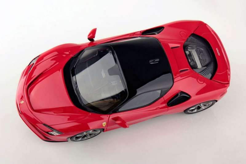 Ferrari SF90 Stradale 2019 red 1/43 Bburgao NEW+boxed #6162 instant wheels