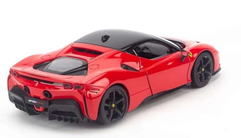 Ferrari SF90 Stradale 2019 red 1/43 Bburgao NEW+boxed #6162 instant wheels