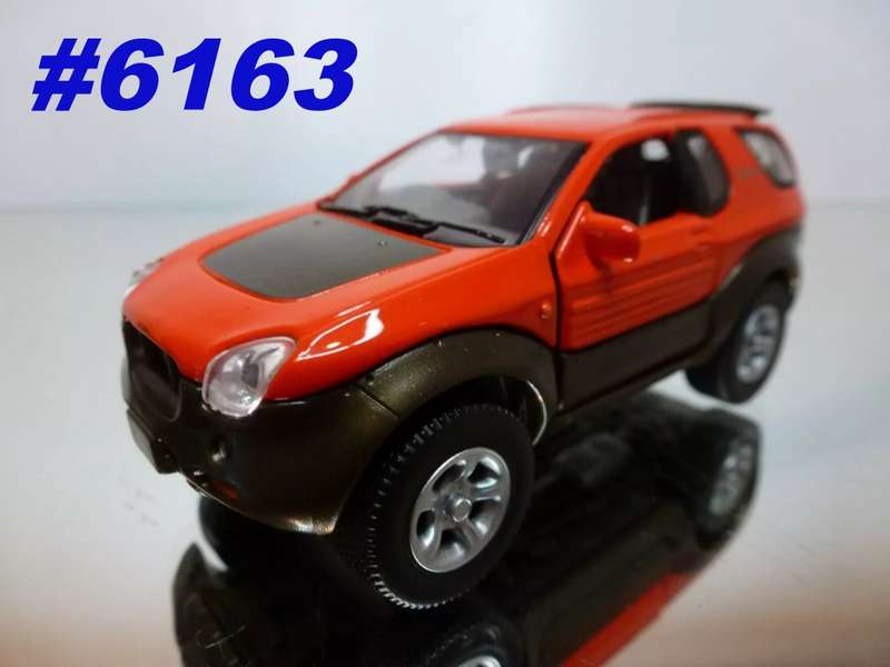 Isuzu VehiCross red 1997 1/43 Cararama NEW+blister #6163 instant wheels