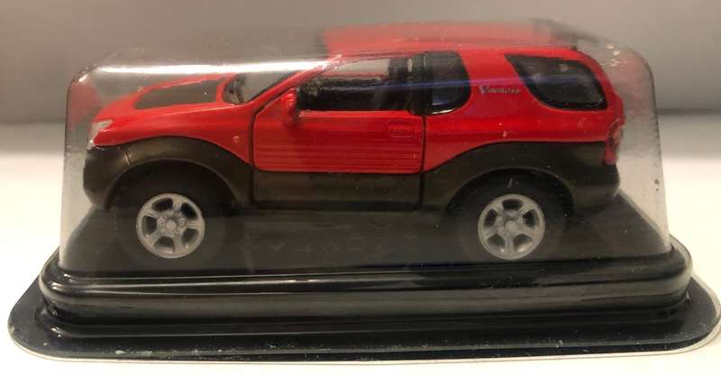Isuzu VehiCross red 1997 1/43 Cararama NEW+blister #6163 instant wheels