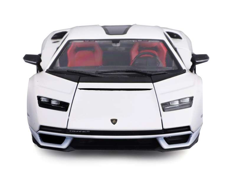 Lamborghini Countach LPI 800-4 2022 white 1/43 Bburago NEW+boxed #6168 instant wheels
