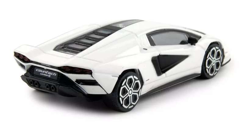Lamborghini Countach LPI 800-4 2022 white 1/43 Bburago NEW+boxed #6168 instant wheels