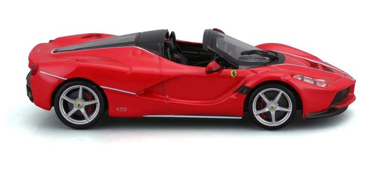 Ferrari LaFerrari Aperta 2016 red 1/43 Bburago #6170 instant wheels