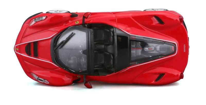 Ferrari LaFerrari Aperta 2016 red 1/43 Bburago #6170 instant wheels