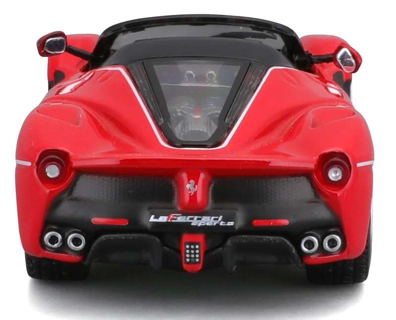 Ferrari LaFerrari Aperta 2016 red 1/43 Bburago #6170 instant wheels