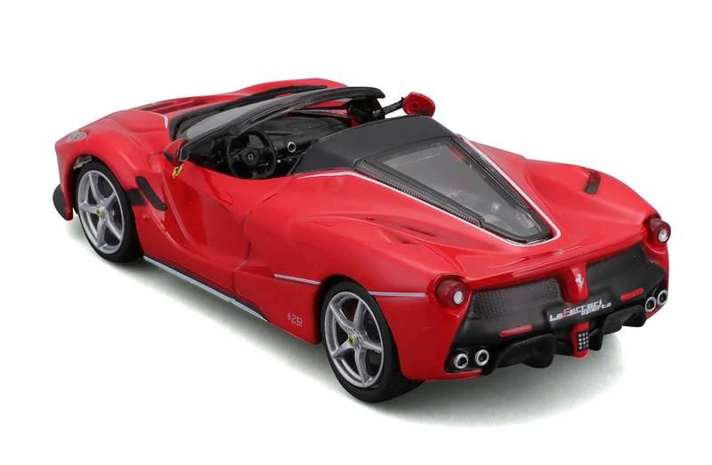 Ferrari LaFerrari Aperta 2016 red 1/43 Bburago #6170 instant wheels