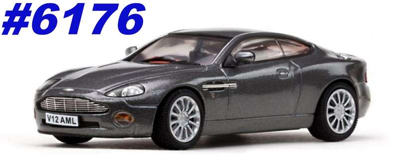 Aston Martin Vanquish V12 2002 TungstonSilver #2429/2904 1/43 Vitesse NEW+boxed #6176 instant wheels