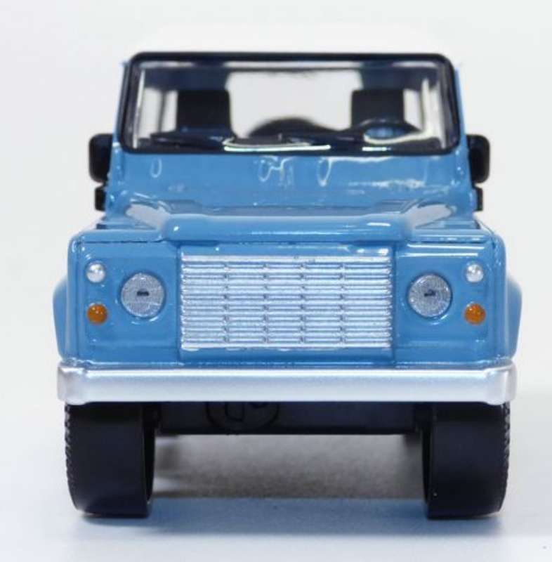 Land Rover Defender 1995 blue&white 1/43 Norev NEW+boxed #6180 instant wheels