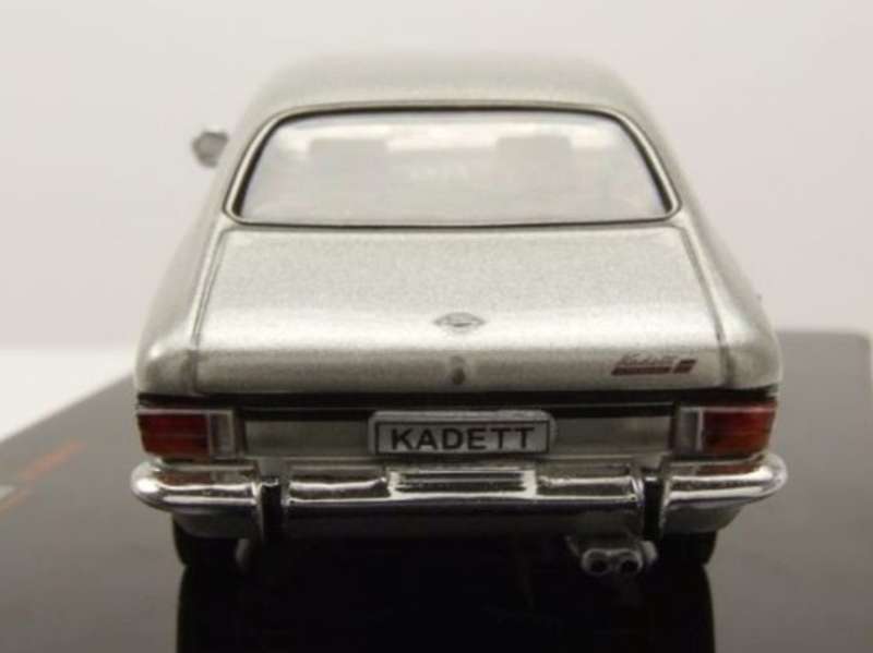 Opel Kadett B Rallye Coupe 1967 silver/black 1/43 IXO NEW+boxed #6182 instant wheels