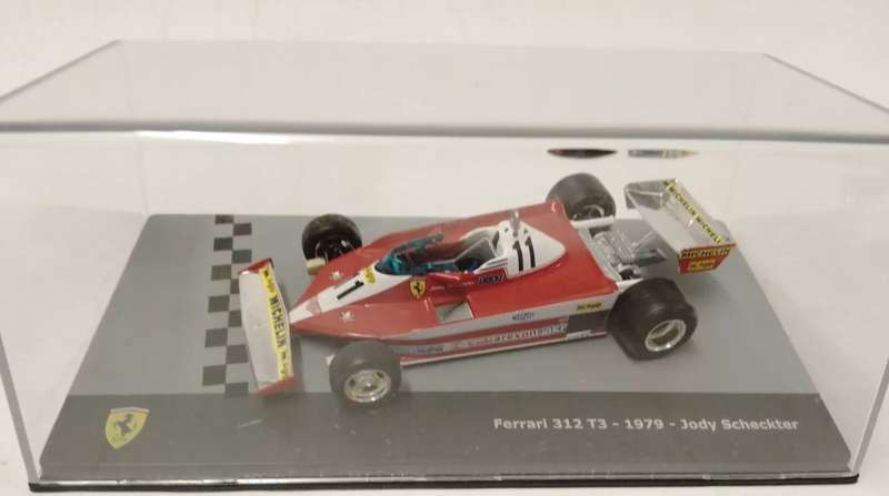 Ferrari 312T3 #11 F1 1979 World Champ Jody Scheckter 1/43 IXO/Altaya NEW+boxed #6184 instant wheels