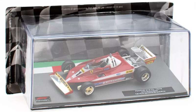 Ferrari 312T3 #11 F1 1979 World Champ Jody Scheckter 1/43 IXO/Altaya NEW+boxed #6184 instant wheels