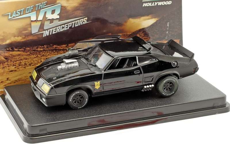 Ford Falcon XB '73 black LAST OF THE V8 INTERCEPTORS 1/43 Greenlight NEW+boxed #6187 instant wheels