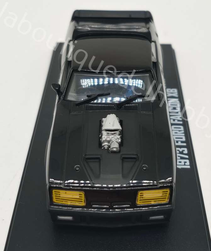 Ford Falcon XB '73 black LAST OF THE V8 INTERCEPTORS 1/43 Greenlight NEW+boxed #6187 instant wheels