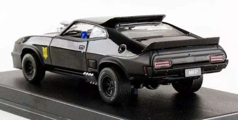 Ford Falcon XB '73 black LAST OF THE V8 INTERCEPTORS 1/43 Greenlight NEW+boxed #6187 instant wheels