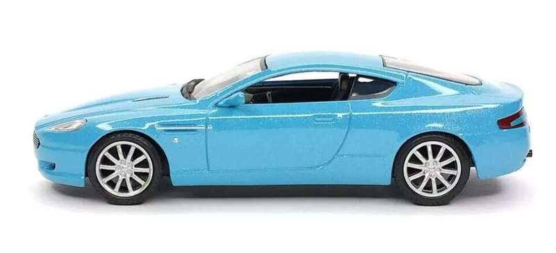 Aston Martin DB9 GT Vantage lt.blue metallic 1/43 D'Agostini/IXO NEWinBlister #6190 instant wheels