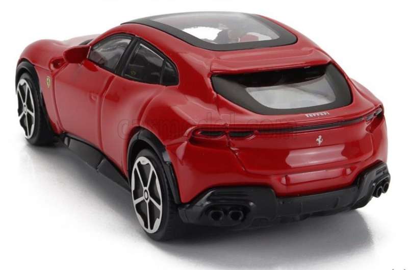 Ferrari Purosangue SUV 2022/23 red 1/43 Bburago NEW+boxed #6196 instant wheels