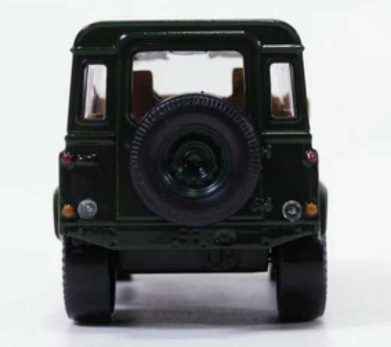 Land Rover Defender swb 1995 dark green 1/43 Norev Jet Car NEW+boxed #6198 instant wheels