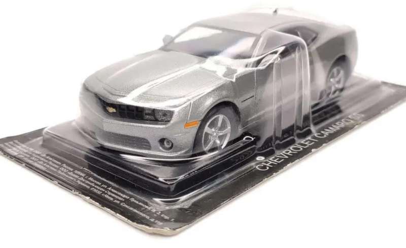 Chevrolet Camaro SS Coupe 2011 silver 1/43 DeAgostini/IXO NEWinBlister #6199 instant wheels