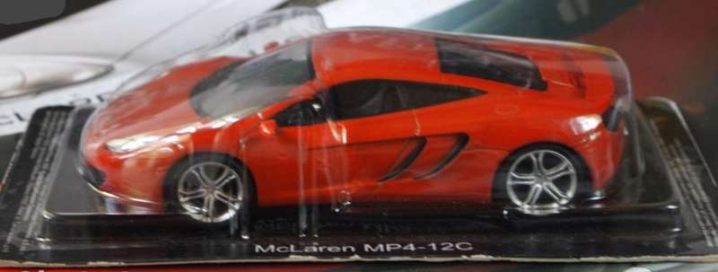 McLaren MP4-12C 2013 Volcano Orange (copper) 1/43 DeAgostini/IXO NEWinBlister #6200 instant wheels