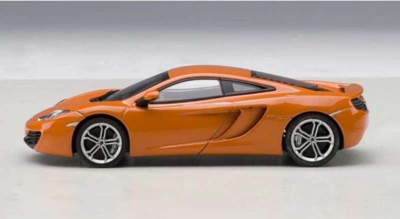 McLaren MP4-12C 2013 Volcano Orange (copper) 1/43 DeAgostini/IXO NEWinBlister #6200 instant wheels