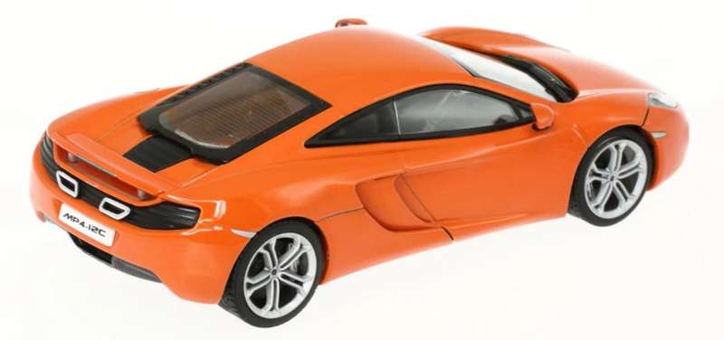McLaren MP4-12C 2013 Volcano Orange (copper) 1/43 DeAgostini/IXO NEWinBlister #6200 instant wheels