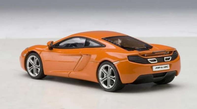 McLaren MP4-12C 2013 Volcano Orange (copper) 1/43 DeAgostini/IXO NEWinBlister #6200 instant wheels