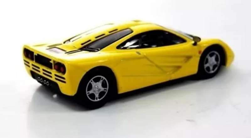 McLaren F1 yellow 1993 1/43 DeAgostini/IXO #6201 instant wheels