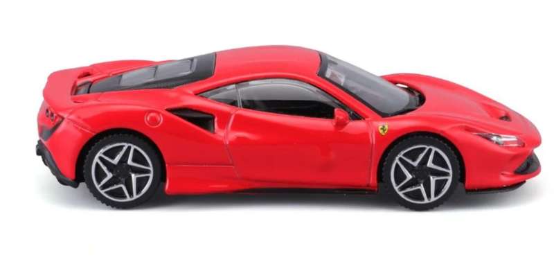 Ferrari Tributo F8 Coupe 2019 Rosso Corsa (red) 1/43 Bburago NEW+boxed #6203 instant wheels