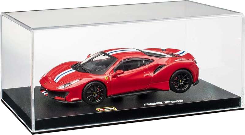 Ferrrari 488 Pista 2025 red 1/43 NEW+boxed Bburago #6204 instant wheels