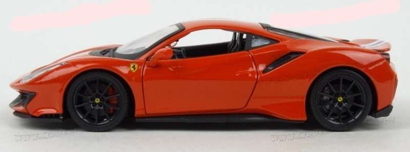 Ferrrari 488 Pista 2025 red 1/43 NEW+boxed Bburago #6204 instant wheels