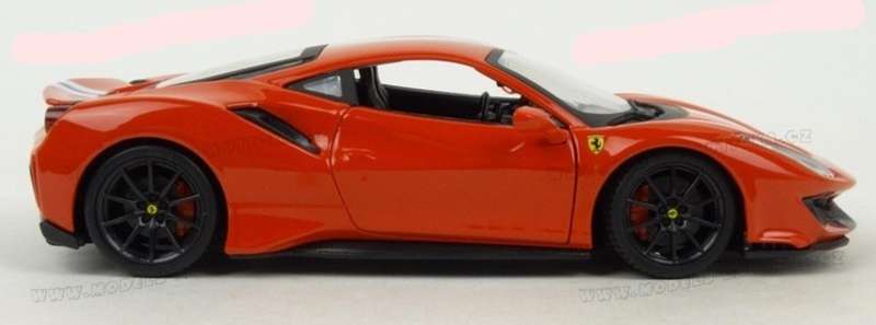 Ferrrari 488 Pista 2025 red 1/43 NEW+boxed Bburago #6204 instant wheels