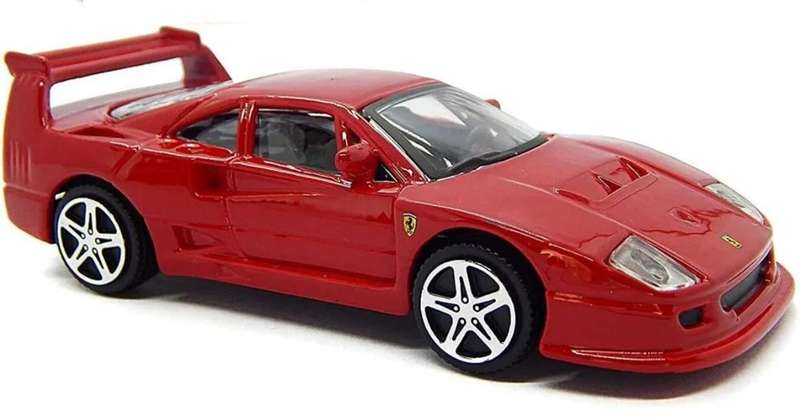 Ferrari F40 Competizione 1987 red 1/43 Bburago NEW+boxed #6206 instant wheels 565.00