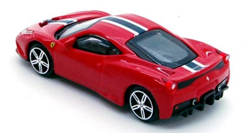 Ferrari 458 Speciale 2013 Rosso Corsa Red 1/43 Bburago NEW+boxed #6207 instant wheels