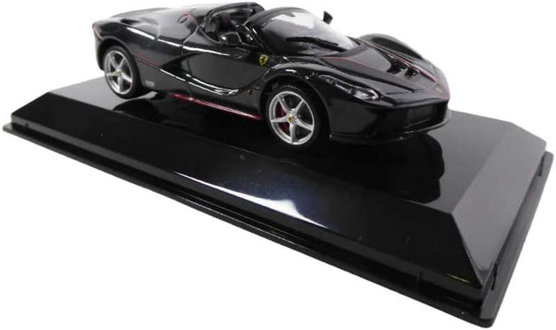 Ferrari LaFerrari Aperta 2016 black-metallic 1/43 Altaya/IXO #6208 instant wheels